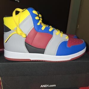 AND1 Slam Mid TPR Men's Multicolor High-Top Sneakers